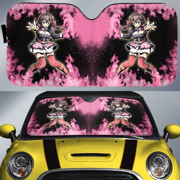 Yunyun Car Sunshade Custom Anime Car Accessories