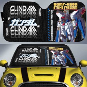 ZGMF-X20A Strike Freedom Car Sunshade Custom Car Interior Accessories