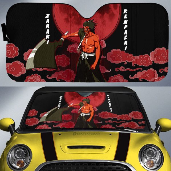 Zaraki Kenpachi Bankai Car Sunshade Custom Bleach Anime Car Accessories