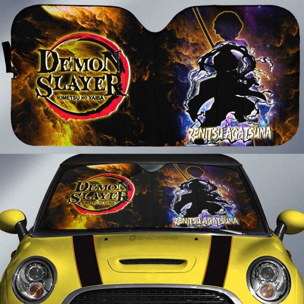 Zenitsu Agatsuma Car Sunshade Custom