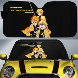 Zenitsu Agatsuma Car Sunshade Custom