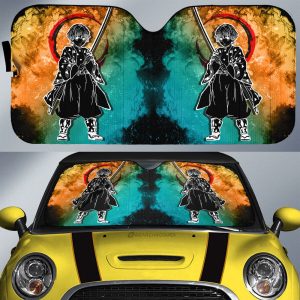 Zenitsu Agatsuma Car Sunshade Custom Car Accessories