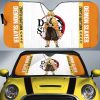 Zenitsu Agatsuma Car Sunshade Custom Demon Slayer Car Accessories For Anime Fans