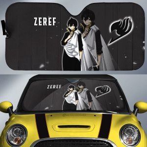 Zeref Car Sunshade Custom Fairy Tail Anime